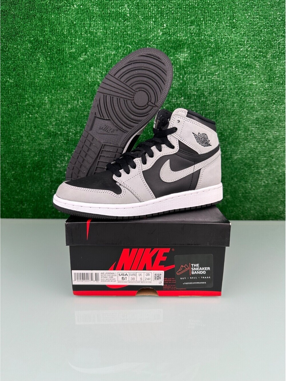 Size 5.5Y - Jordan 1 Retro OG High Shadow 2.0 (GS)